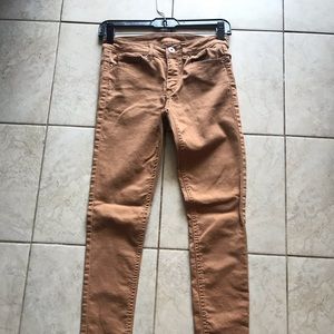 Tan Skinny Jeans